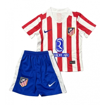 Billige Fotballdrakt Atletico Madrid Replika Hjemmedraktsett Barn 2026-27 Kortermet (med bukser)